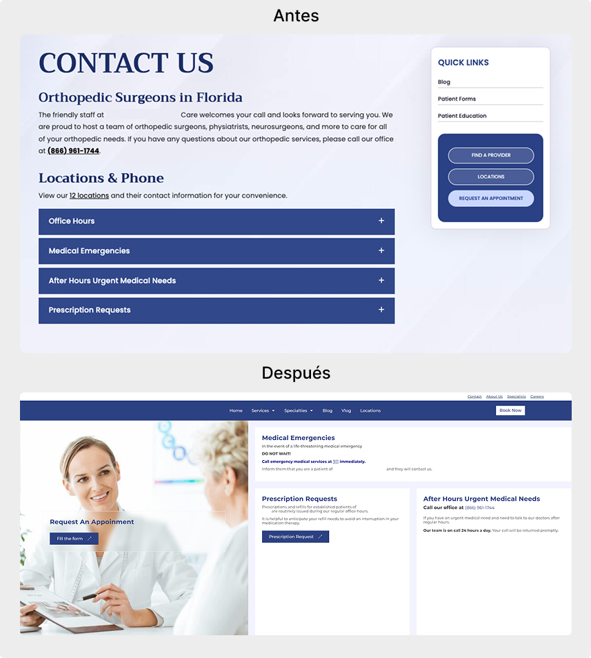 Logo y nombre del cliente ocultos por claúsula de privacidad.